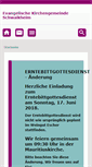 Mobile Screenshot of ev-kirche-schwaikheim.de